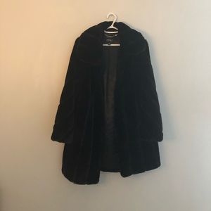 Jones New York fur coat